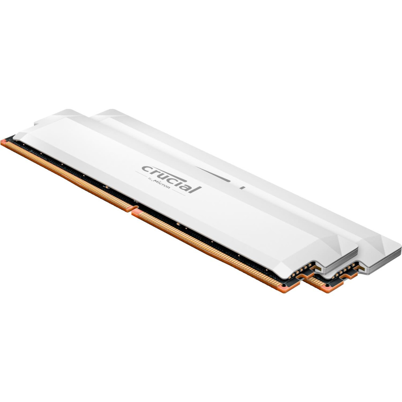 Модуль пам'яті Crucial DDR5 32GB (2x16) PRO 6400Mhz White (CP2K16G64C38U5W)
