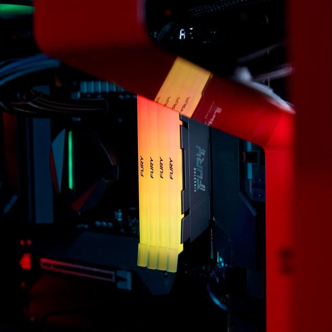 Модуль пам'яті Kingston Fury DDR4 16GB (2x8) 4600Mhz Renegade RGB (KF446C19RB2AK2/16)