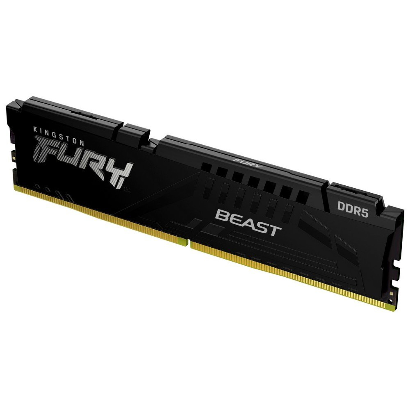 Модуль пам'яті Kingston Fury DDR5 16GB 5600Mhz Beast Black AMD EXPO (KF556C36BBE-16)