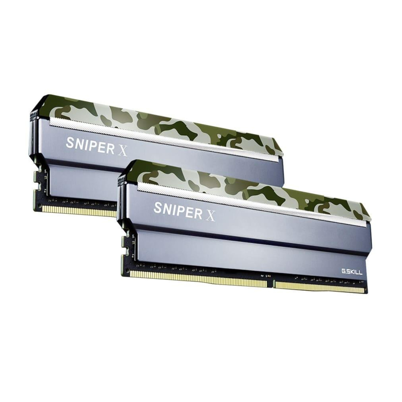 Модуль пам'яті G.Skill DDR4 16Gb (2x8) SniperX Classic Camo 3200 MHz (F4-3200C16D-16GSXFB)