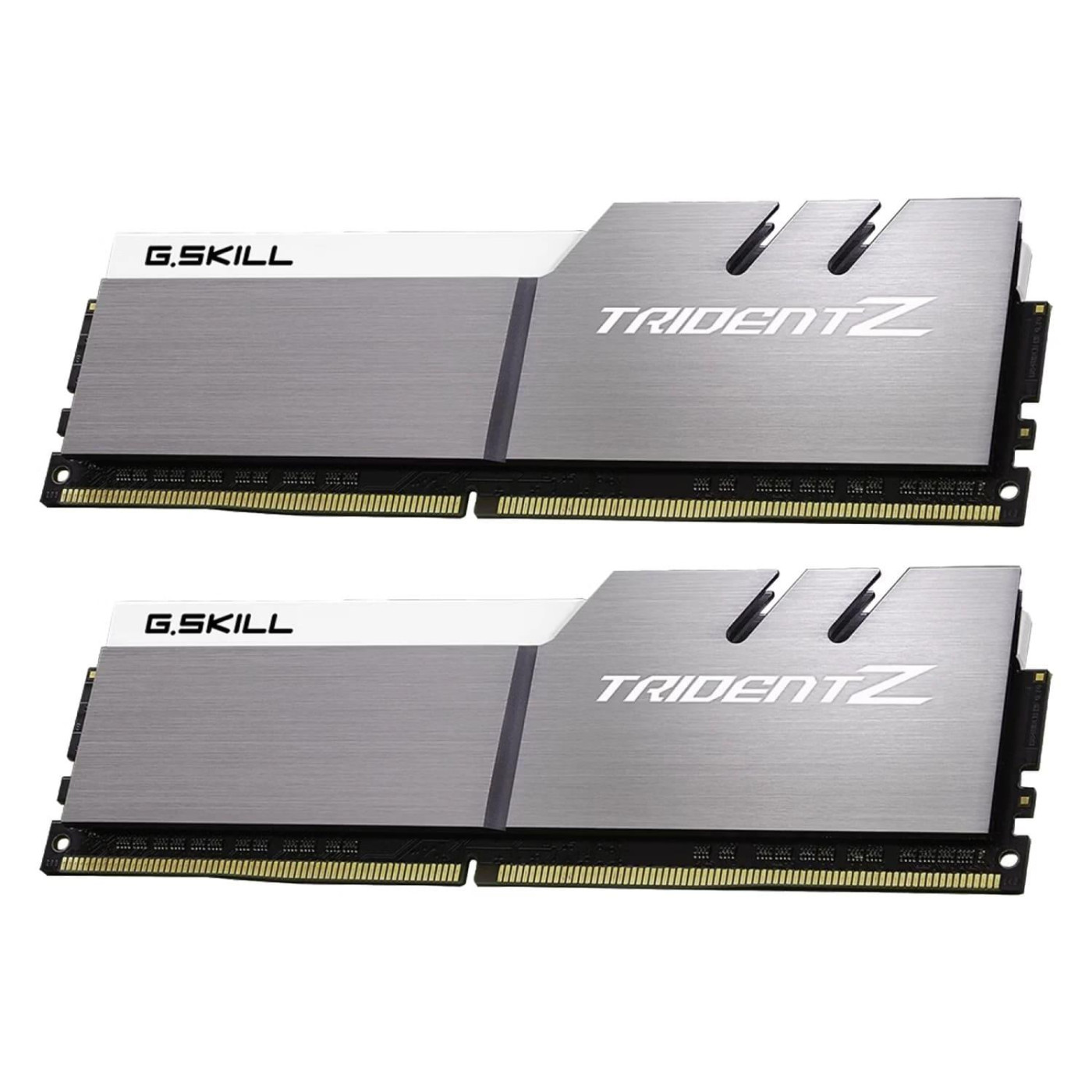 Модуль пам'яті G.Skill DDR4 16Gb (2x8) Trident Z Silver White 3200MHz (F4-3200C16D-16GTZSW)