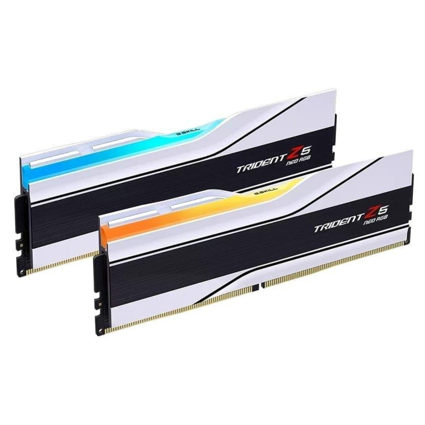 Модуль памяти G.Skill DDR5 64GB (2x32) Trident Z5 Neo RGB White 6000Mhz AMD EXPO (F5-6000J2636H32GX2-TZ5NRW)
