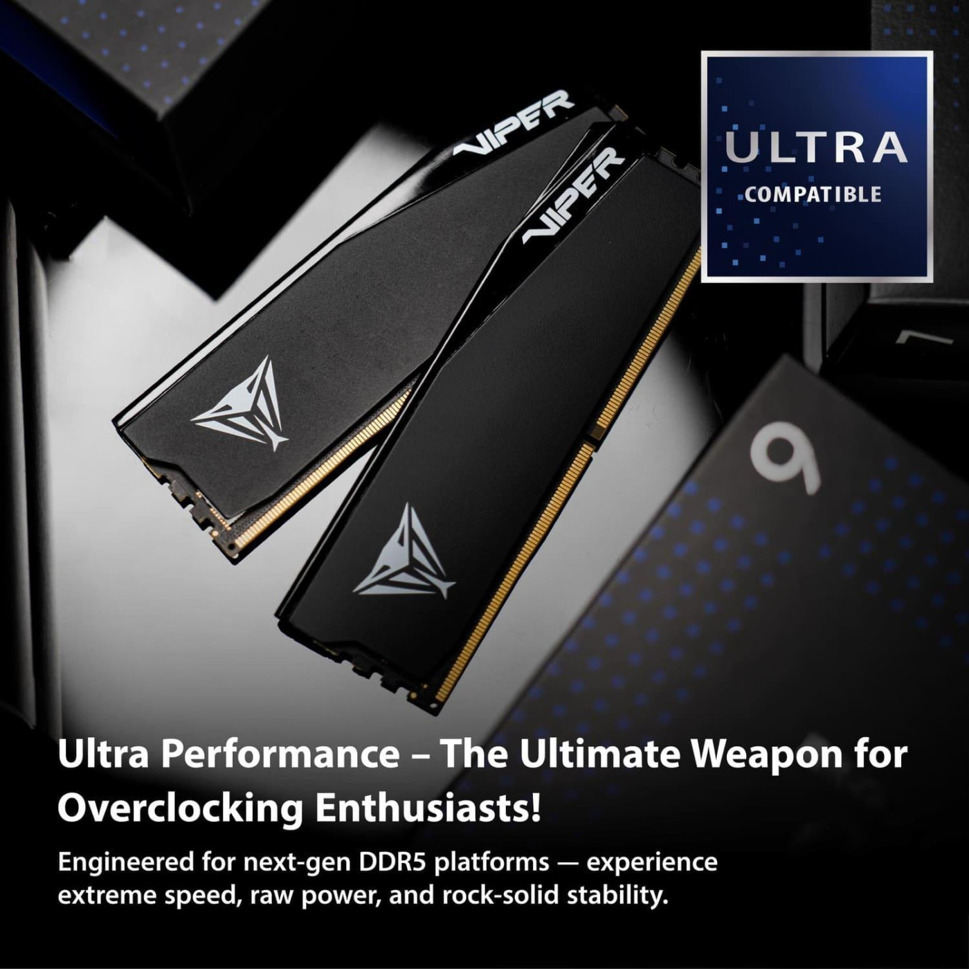 Модуль памяти Patriot DDR5 32GB (2x16) Viper Elite 5 Ultra 6000Mhz (VEU532G6036K)
