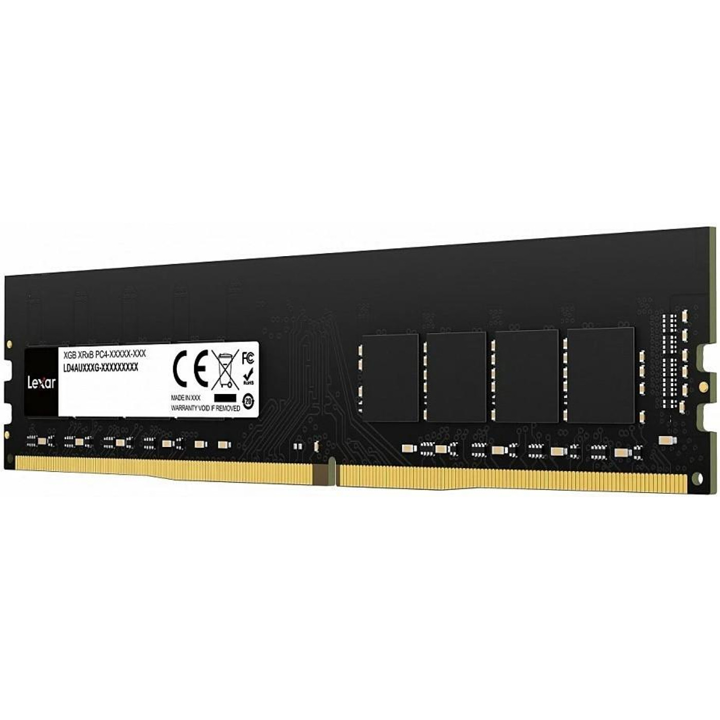 Модуль пам'яті Lexar DDR4 16GB 2666 C19 RTL (LD4AU016G-R2666G)