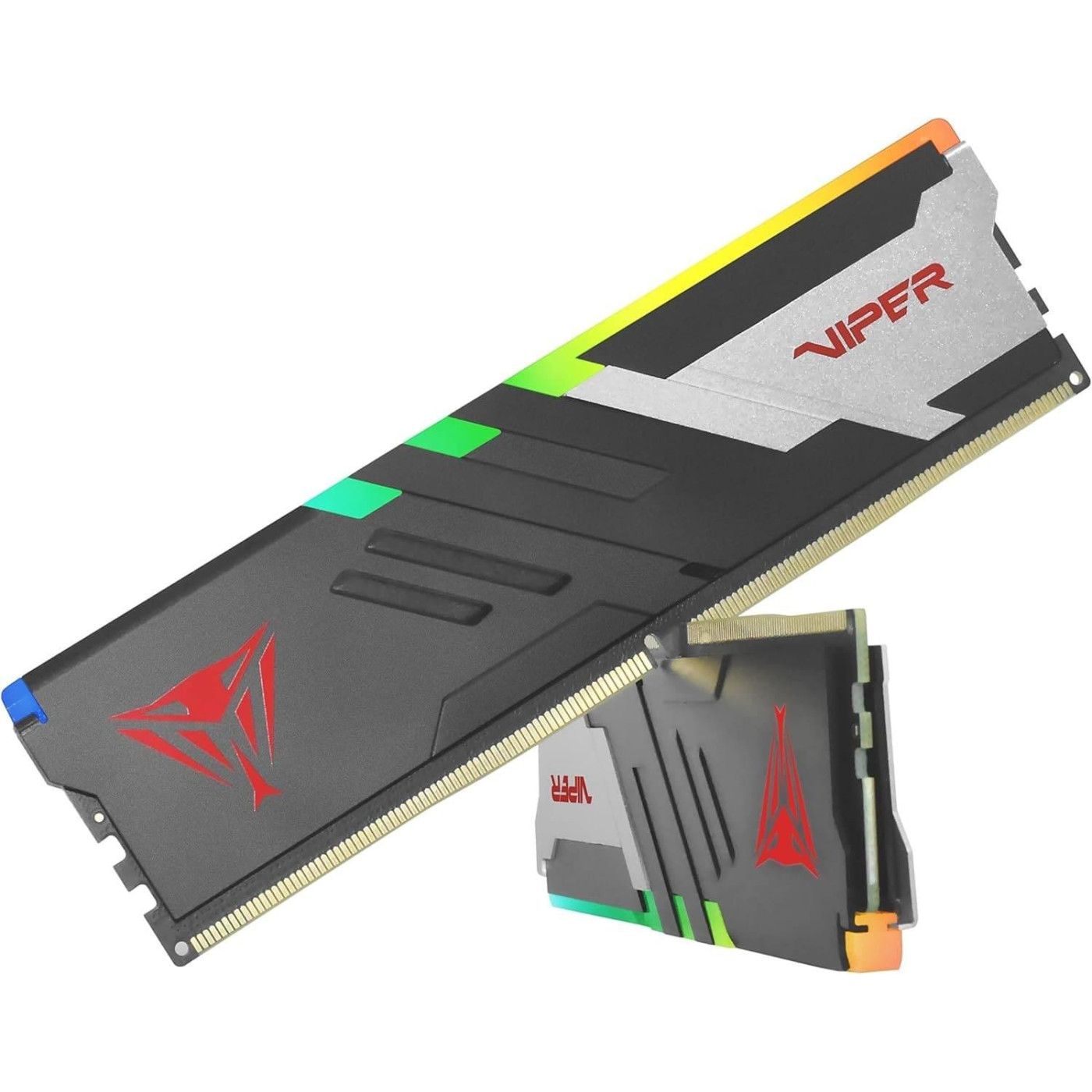 Модуль пам'яті Patriot DDR5 32GB (2x16) 5600MHz Viper Venom RGB AMD EXPO (PVVR532G560C36K)