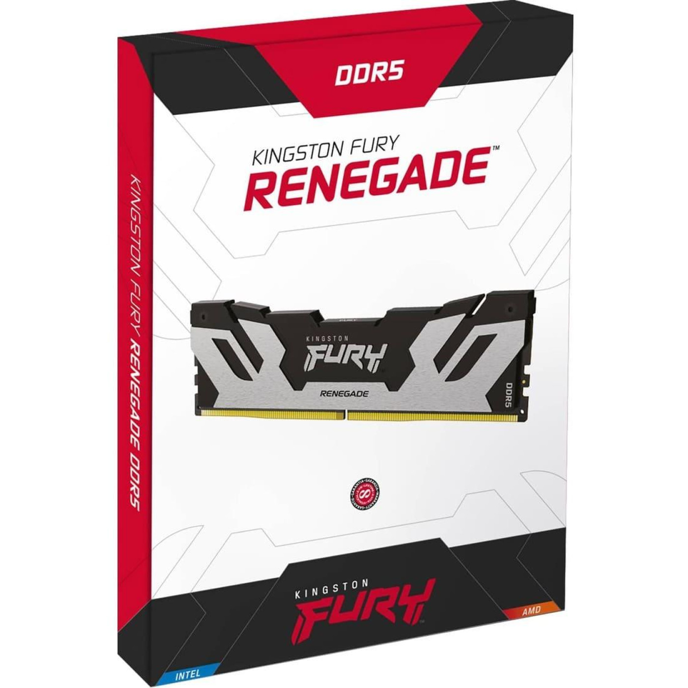 Модуль пам'яті Kingston Fury DDR5 16GB 8000MHz Renegade Silver XMP (KF580C38RS-16)