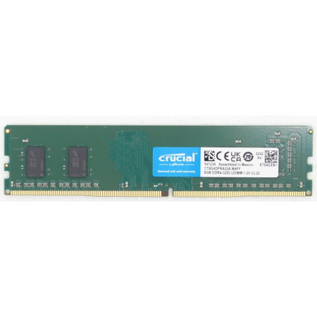 Модуль пам'яті Crucial DDR4 8Gb 3200 MHz (CT8G4DFRA32A.M4FF) Б/в