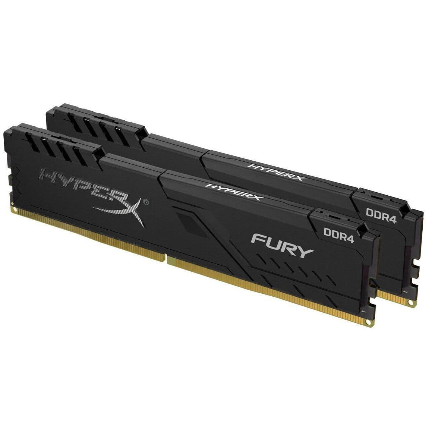 Модуль памяти HyperX DDR4 64Gb (2x32) Kingston Fury Black 3200 Mhz (HX432C16FB3K2/64) Б/у
