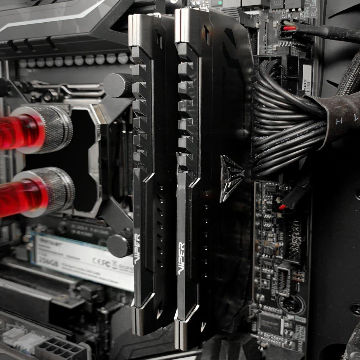 Модуль памяти Patriot DDR4 16Gb (2x8) Viper Steel 3600 MHz Gray (PVS416G360C7K)