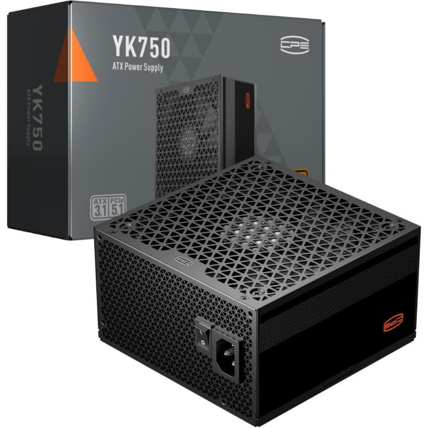 Блок живлення PcCooler YK750 80+ Bronze (P5-YK750-B1FWBK1-EU)