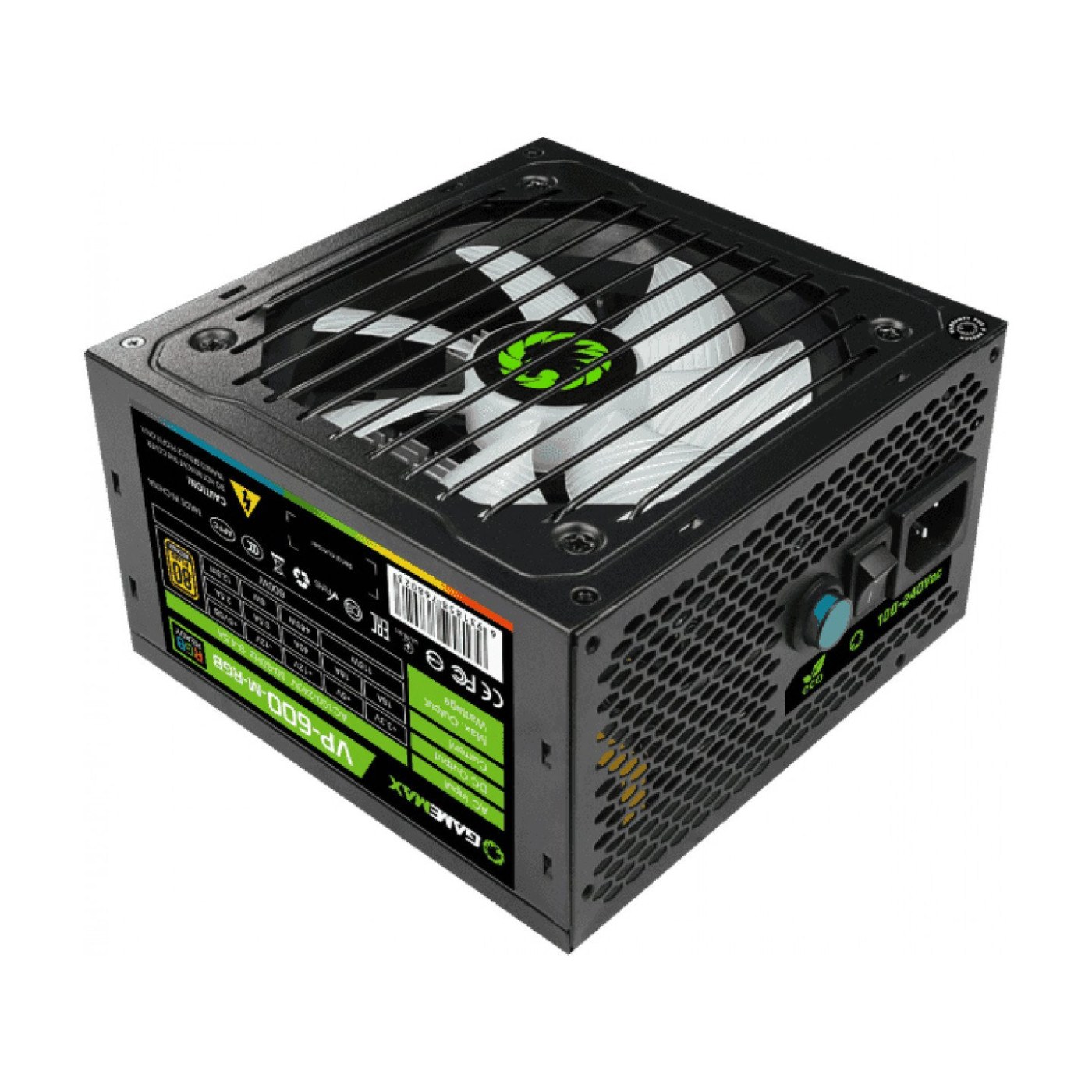 Блок питания GameMax VP-600-M-RGB 600W (VP-600-M-RGB)
