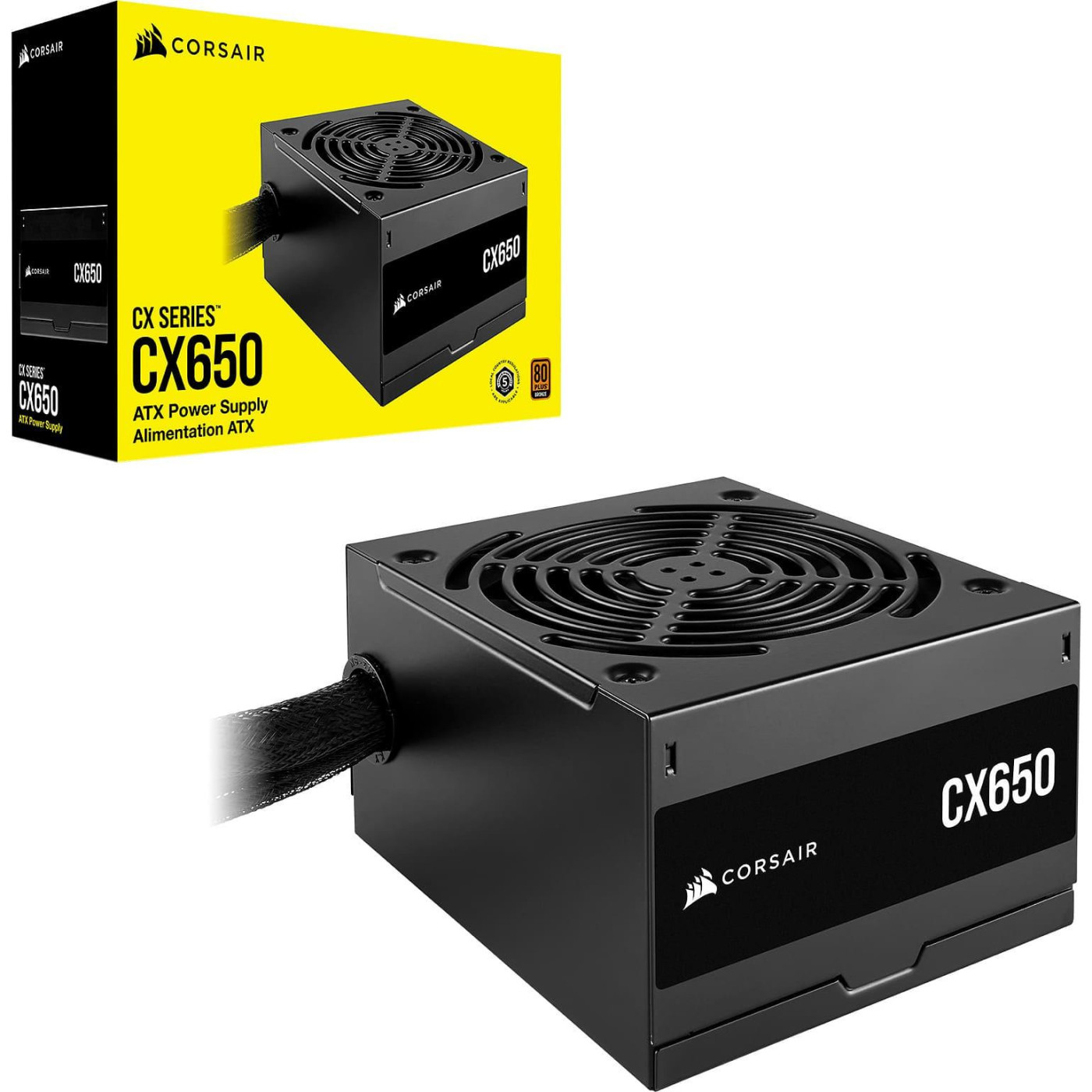 Блок живлення Corsair CX650 650W (CP-9020278-EU)