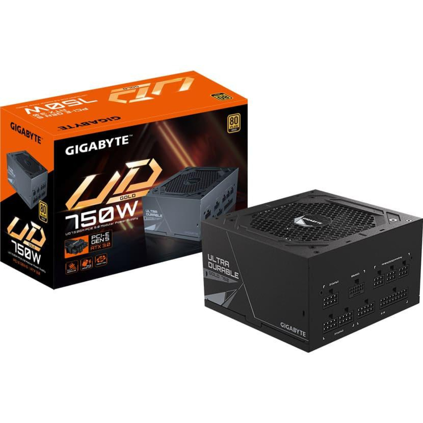 Блок живлення Gigabyte UD750GM PG5 750W 80+ Gold (GP-UD750GM PG5)