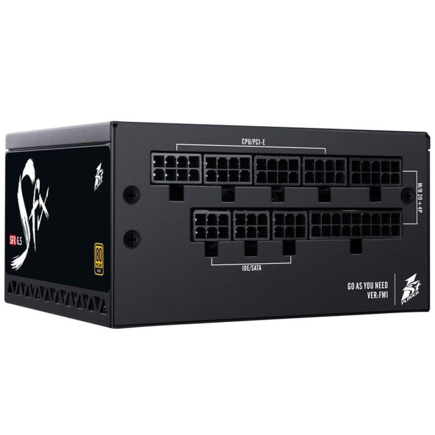 Блок живлення 1stPlayer PS-650SFX 650W 80+ Gold (SFX-GLD-650-BK-EU) Black