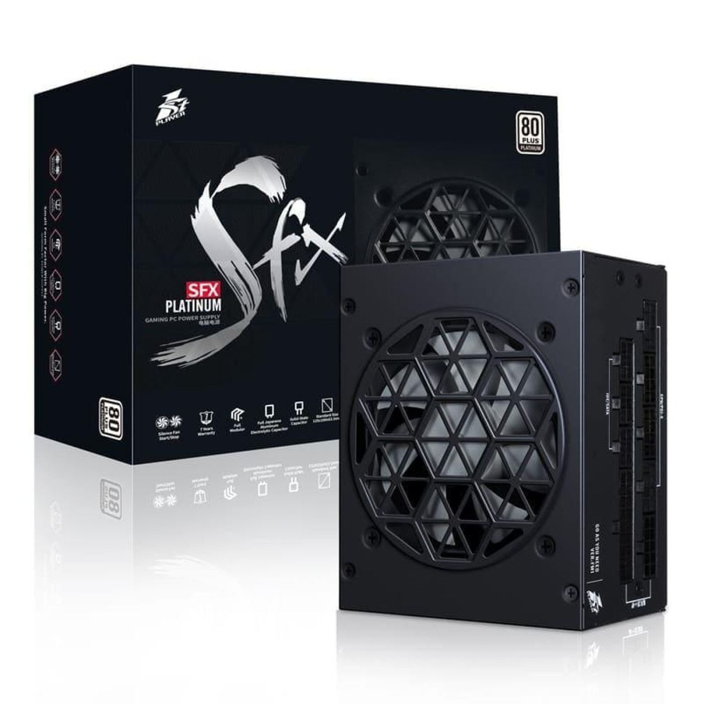 Блок живлення 1stPlayer PS-650SFX 650W 80+ Gold (SFX-GLD-650-BK-EU) Black