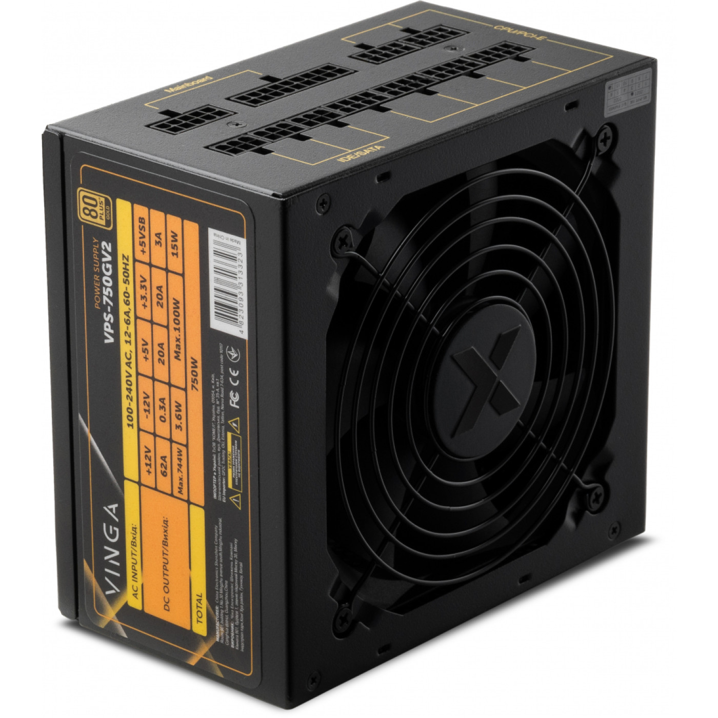 Блок питания Vinga 750W (VPS-750GV2) Б/у