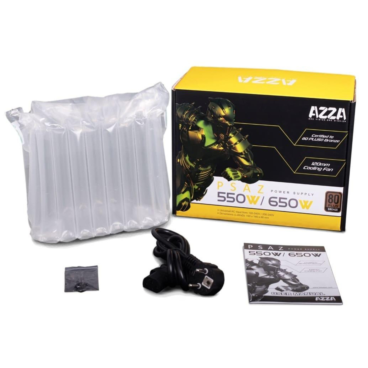 Блок питания AZZA 550W (PSAZ-550W)