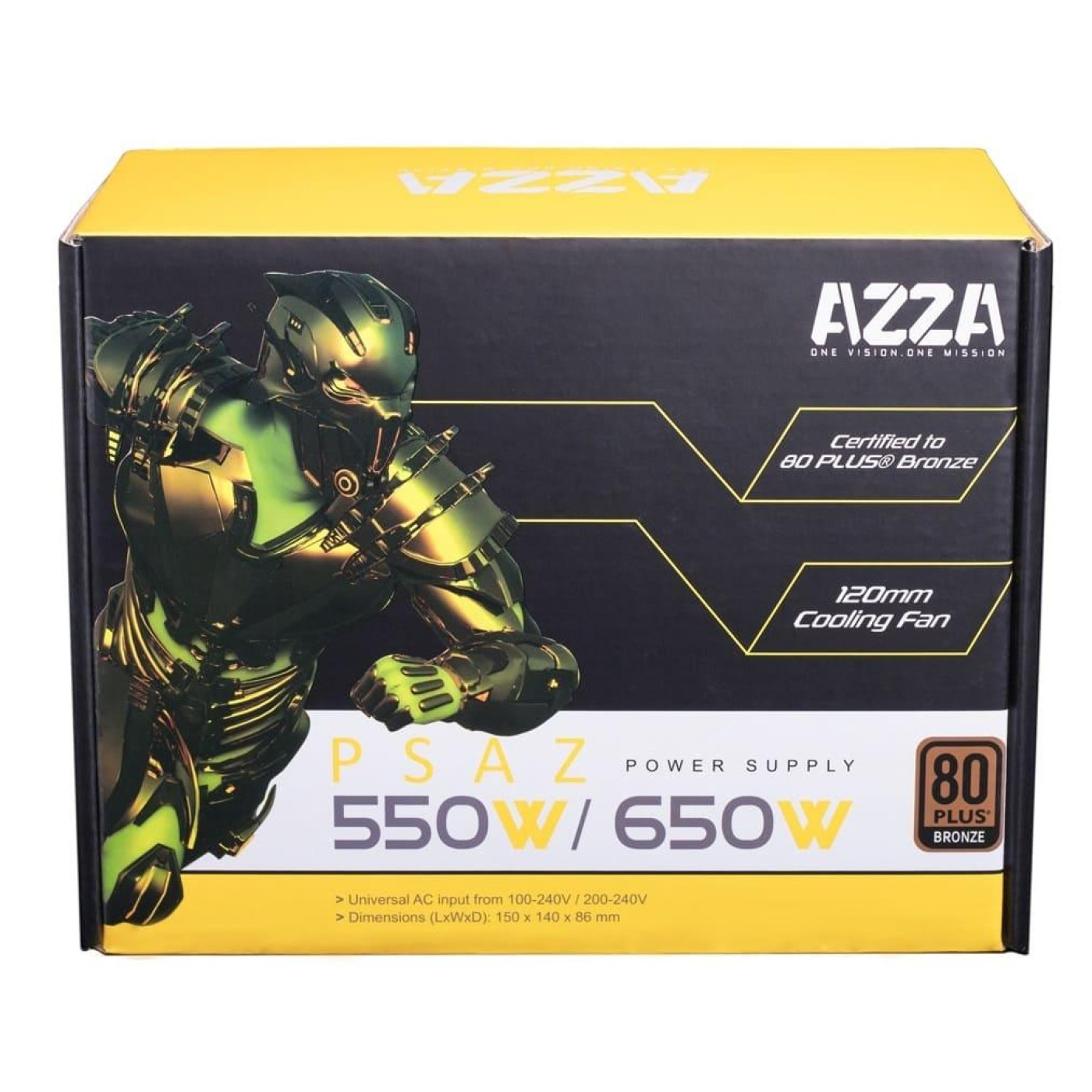 Блок питания AZZA 550W (PSAZ-550W)