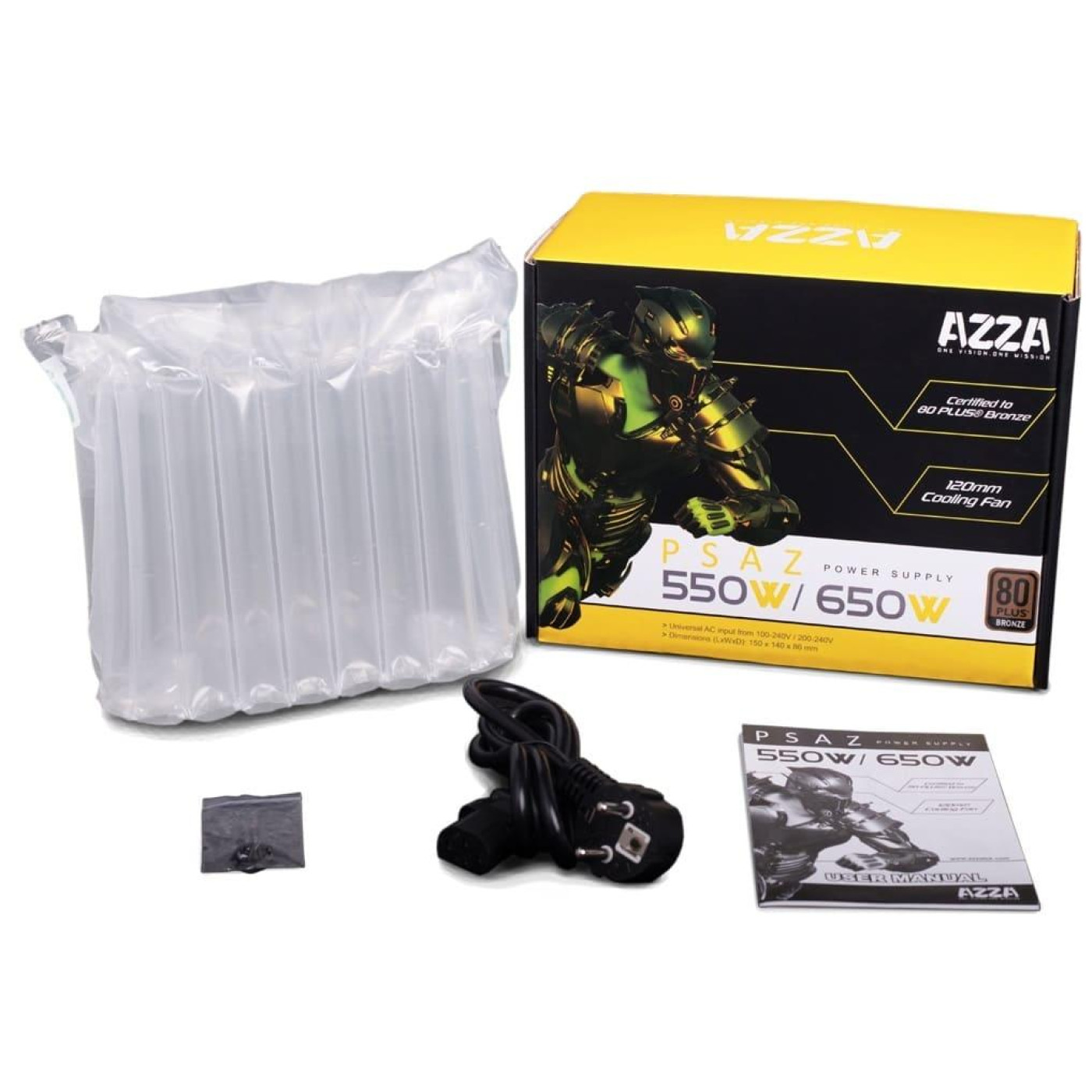 Блок питания AZZA 650W (PSAZ-650W)