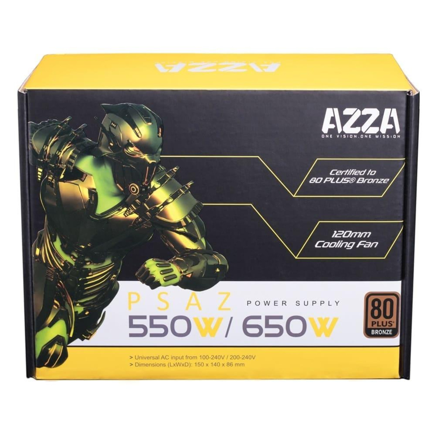 Блок питания AZZA 650W (PSAZ-650W)