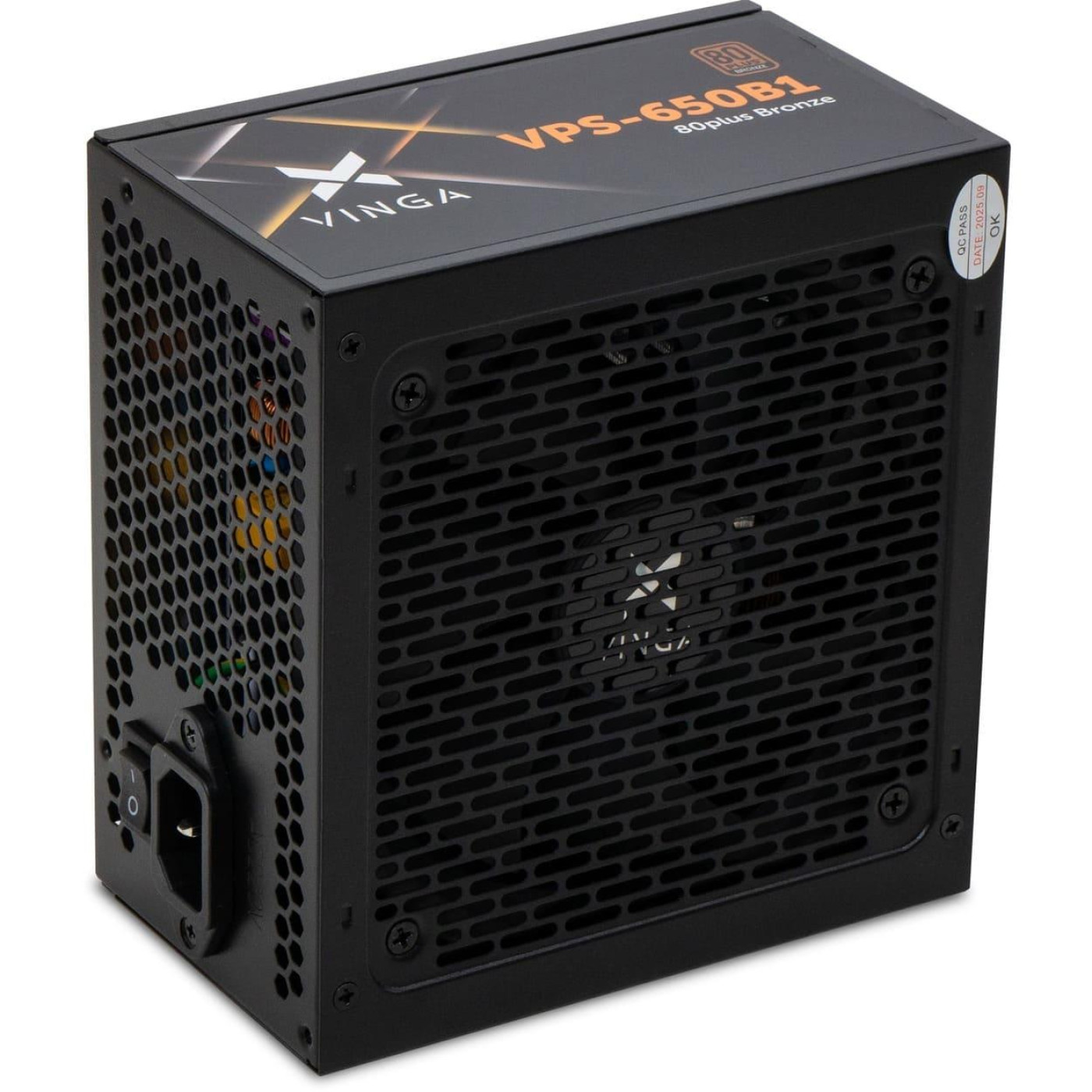 Блок питания Vinga 650W 80+ Bronze (VPS-650B1)