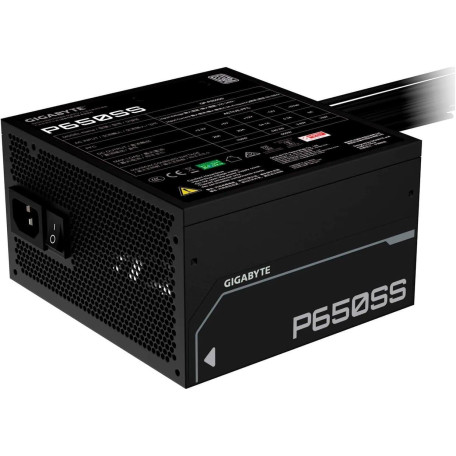 Блок живлення GIGABYTE P650SS 650W 80+ Silver (GP-P650SS) Black