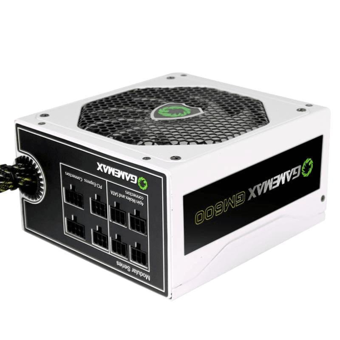 Блок питания GameMax GM-600 600W 80+ Bronze (GM-600-WHITE) White Б/у