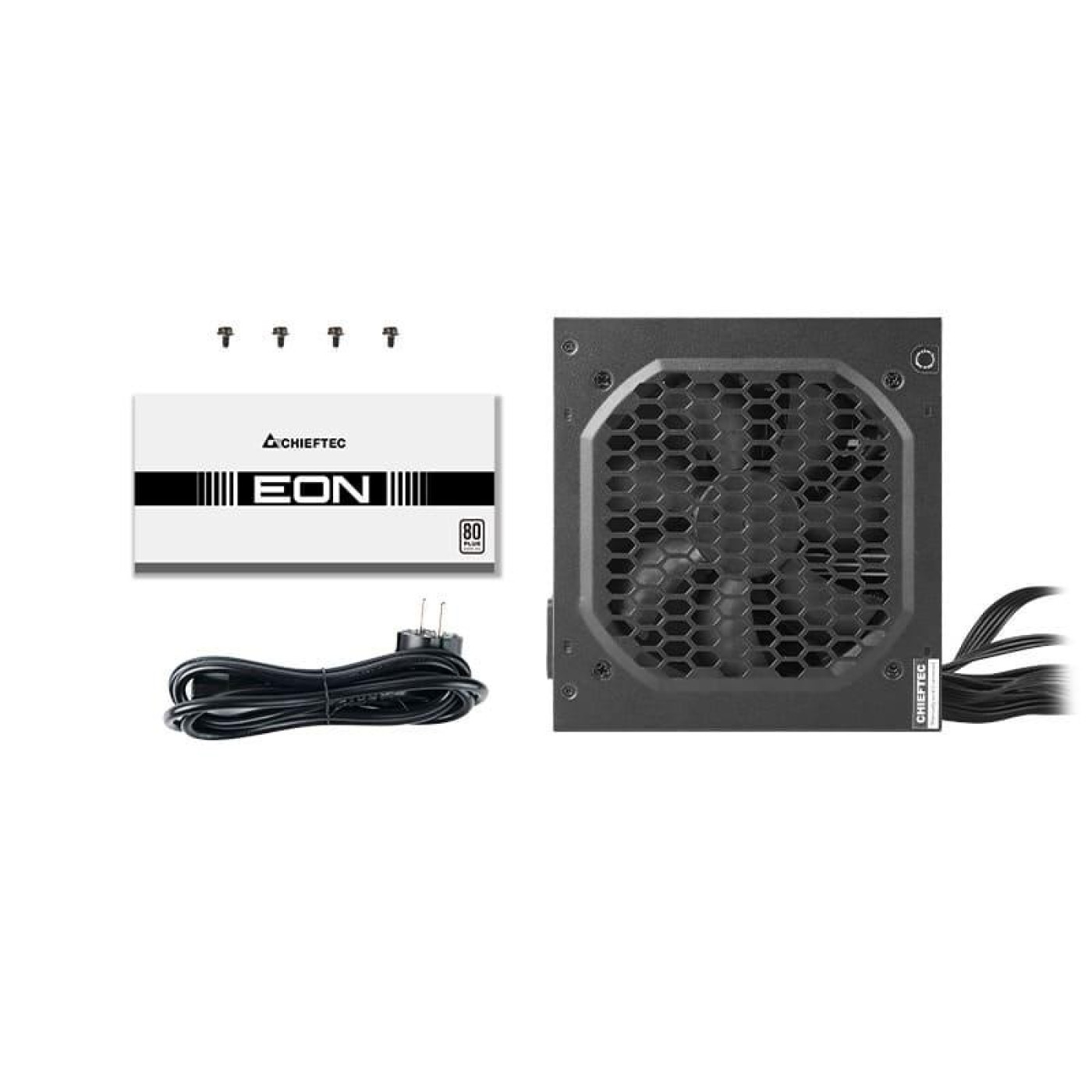 Блок живлення Chieftec EON 600W 80+ White (ZPU-600S) Black