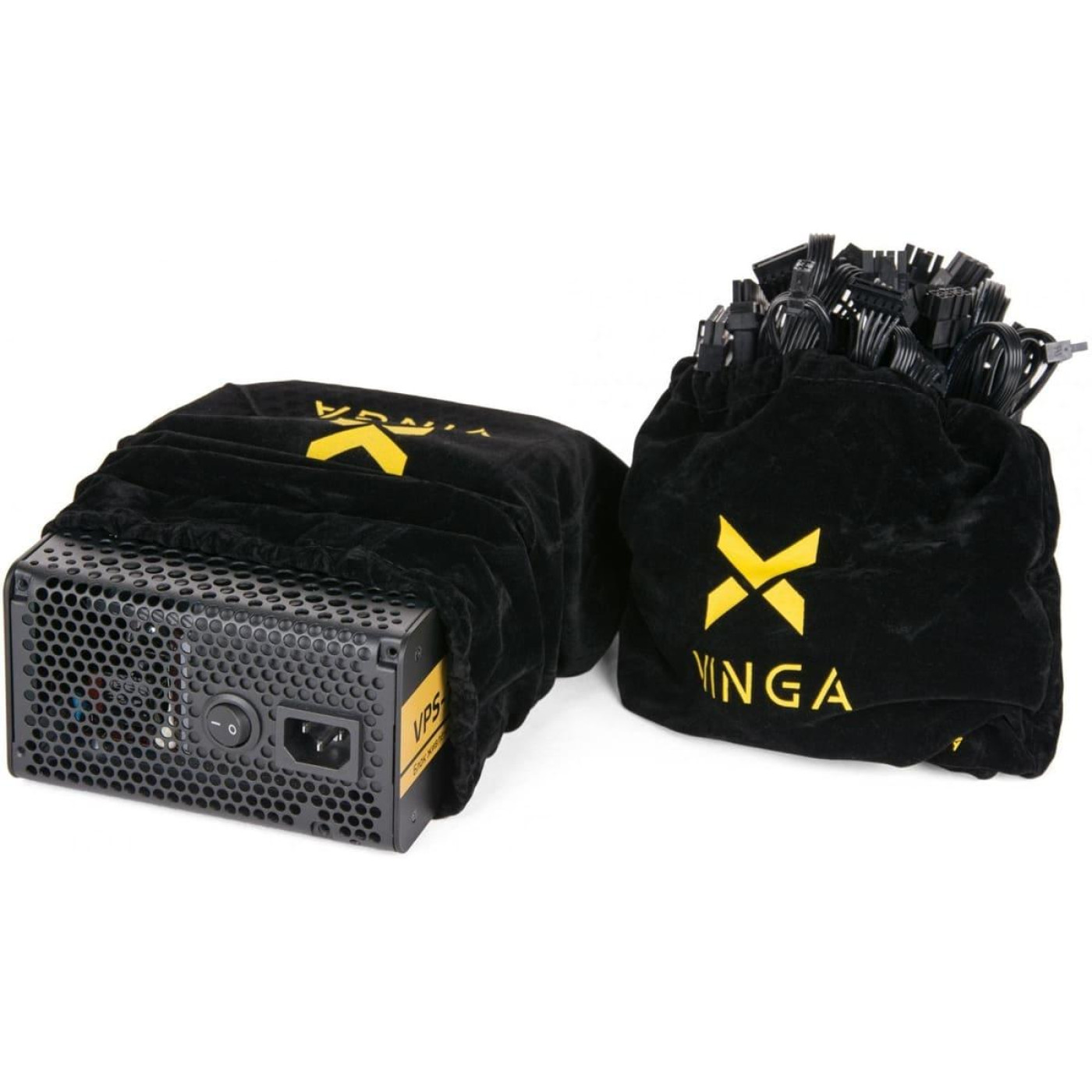 Блок питания Vinga 650W без кабелю 80+ Bronze (VPS-650G)
