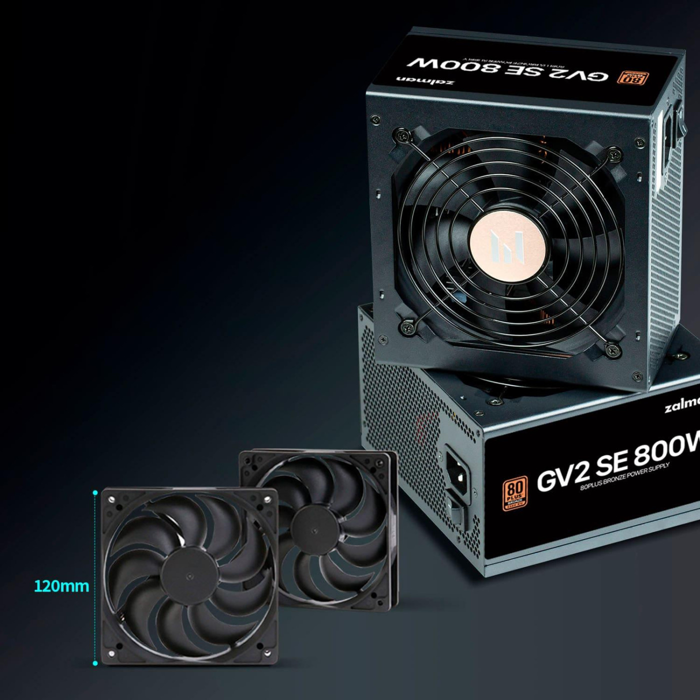 Блок питания Zalman GV2SE 800W (ZM800-GV2SE)