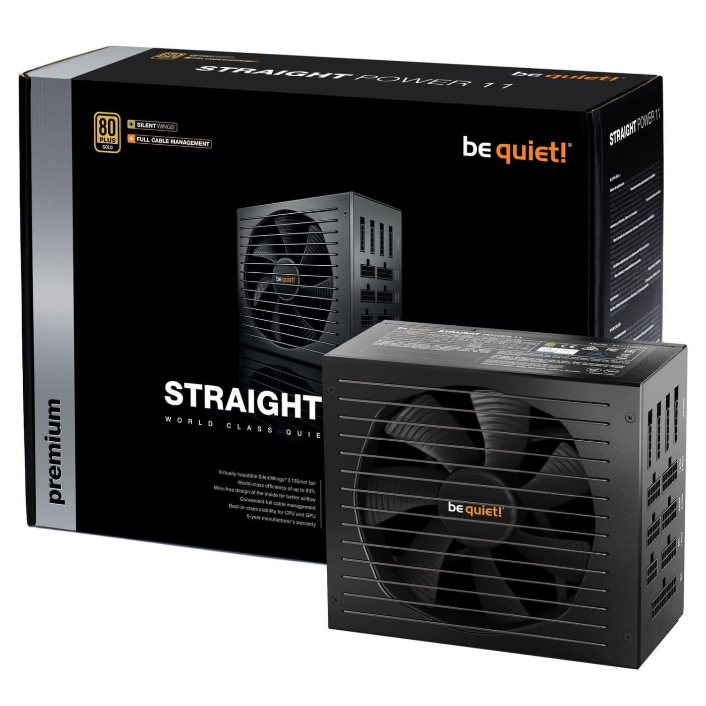 Блок живлення Be quiet! Straight Power 11 750W 80 PLUS Gold (BN283) Б/в