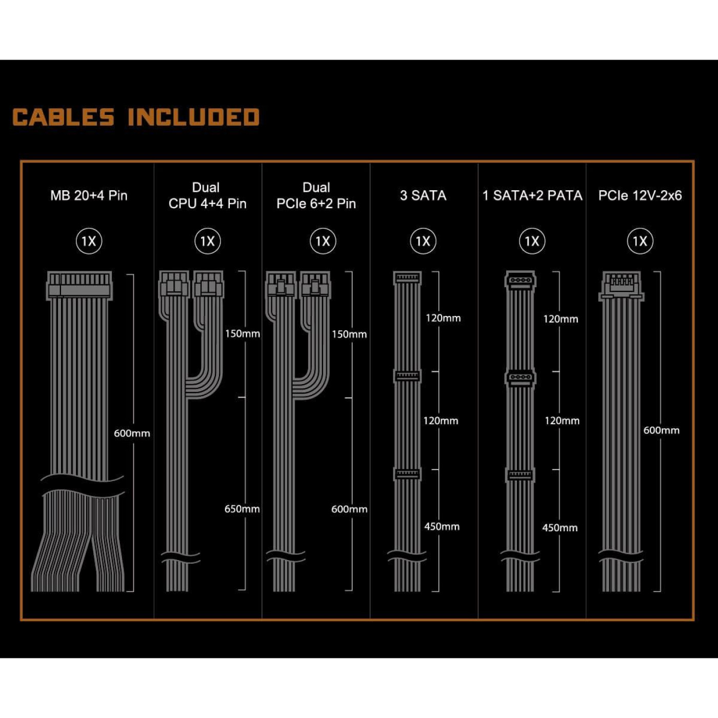 Блок живлення AsRock Challenger 750W 80+ Bronze PCIe 5.1 (CL-750B) U1