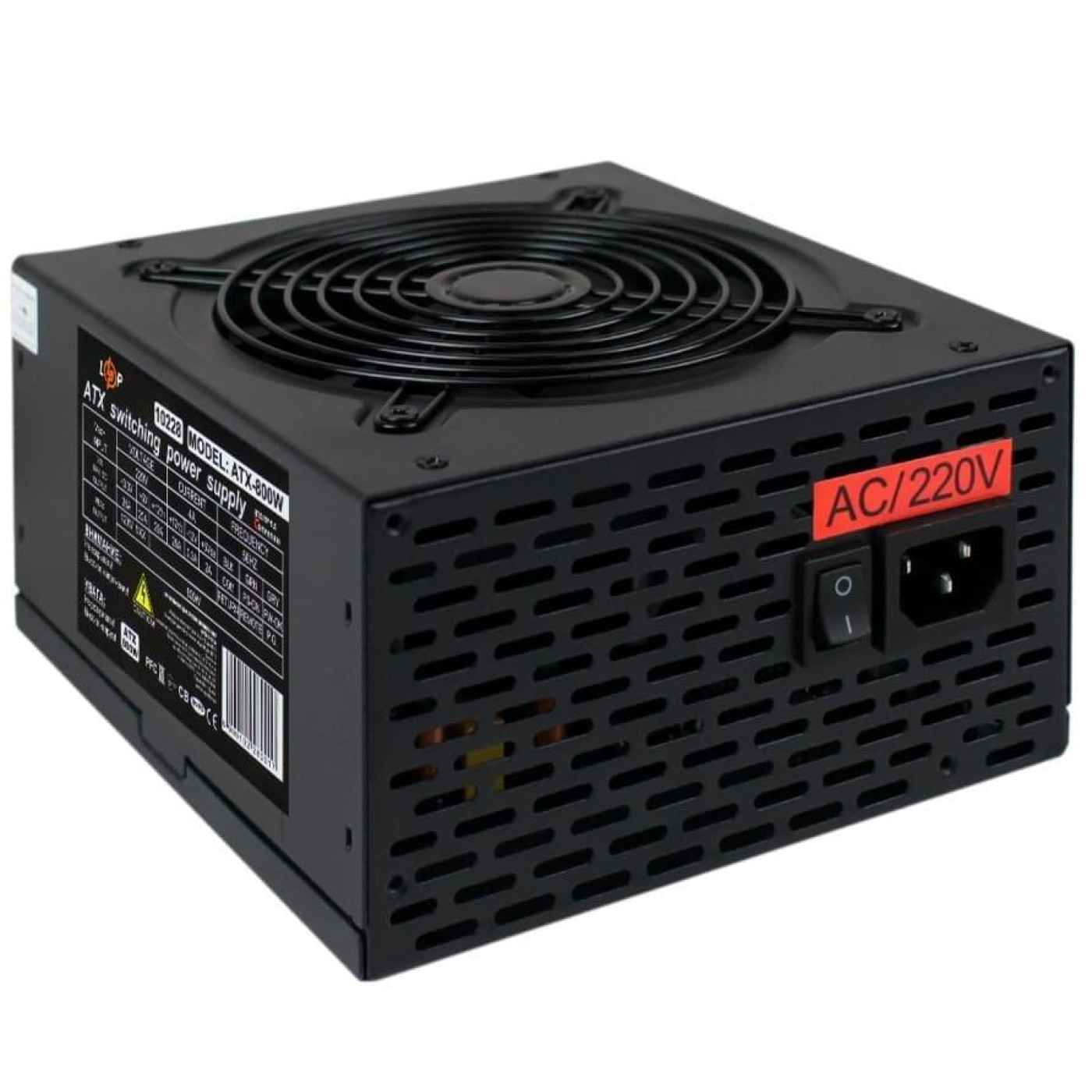 Блок питания LogicPower ATX-800W 80+ Bronze (LP10228) Black