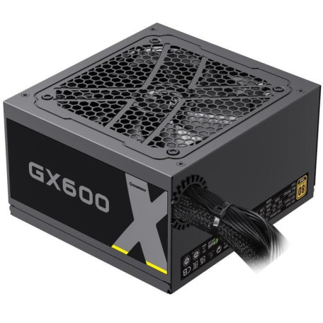 Блок живлення GameMax 600W 80 Gold 80+ Gold (GX-600) Black