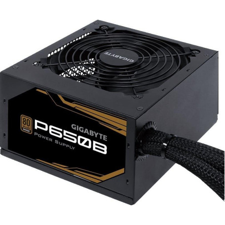Блок живлення GIGABYTE P650B 650W 80+Bronze GP-P650B-UK (UK вилка) 80+ Bronze (GP-P650B-UK) Б/в