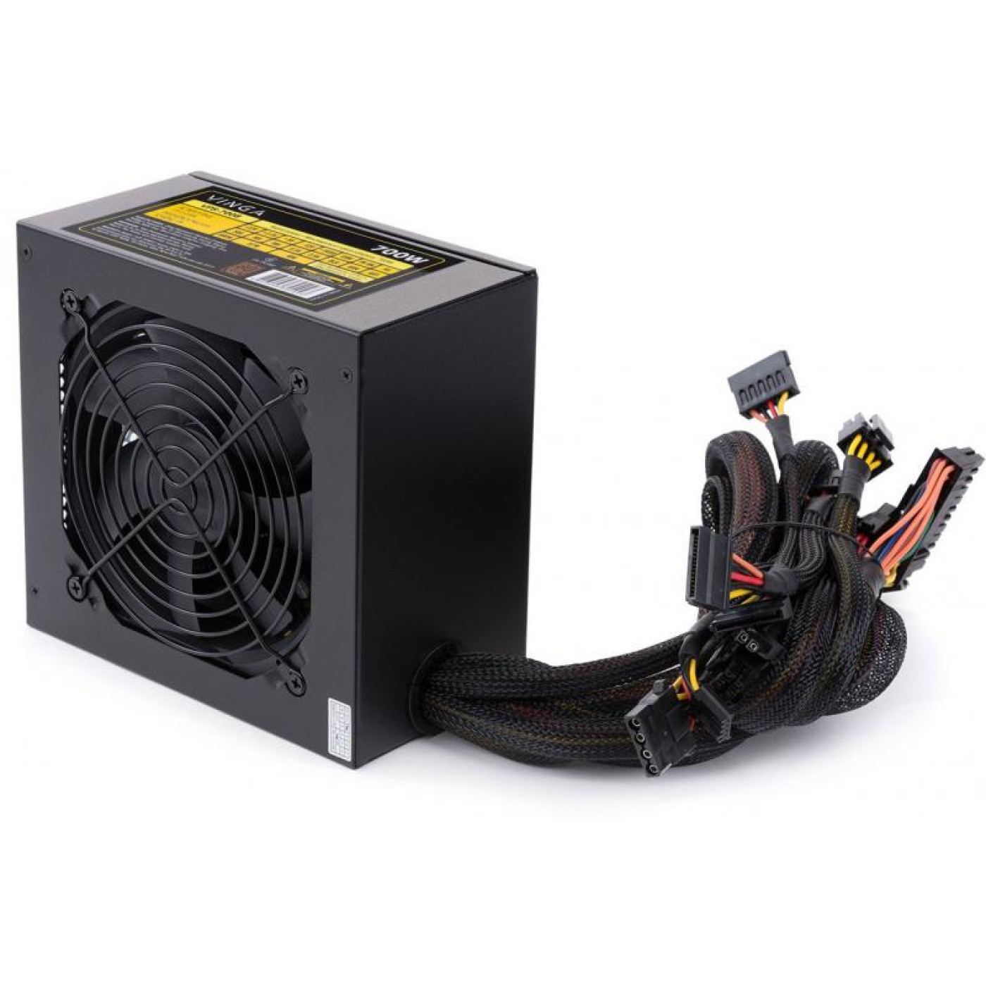 Блок питания Vinga VPS 700W 80+ Bronze (VPS-700B) Black