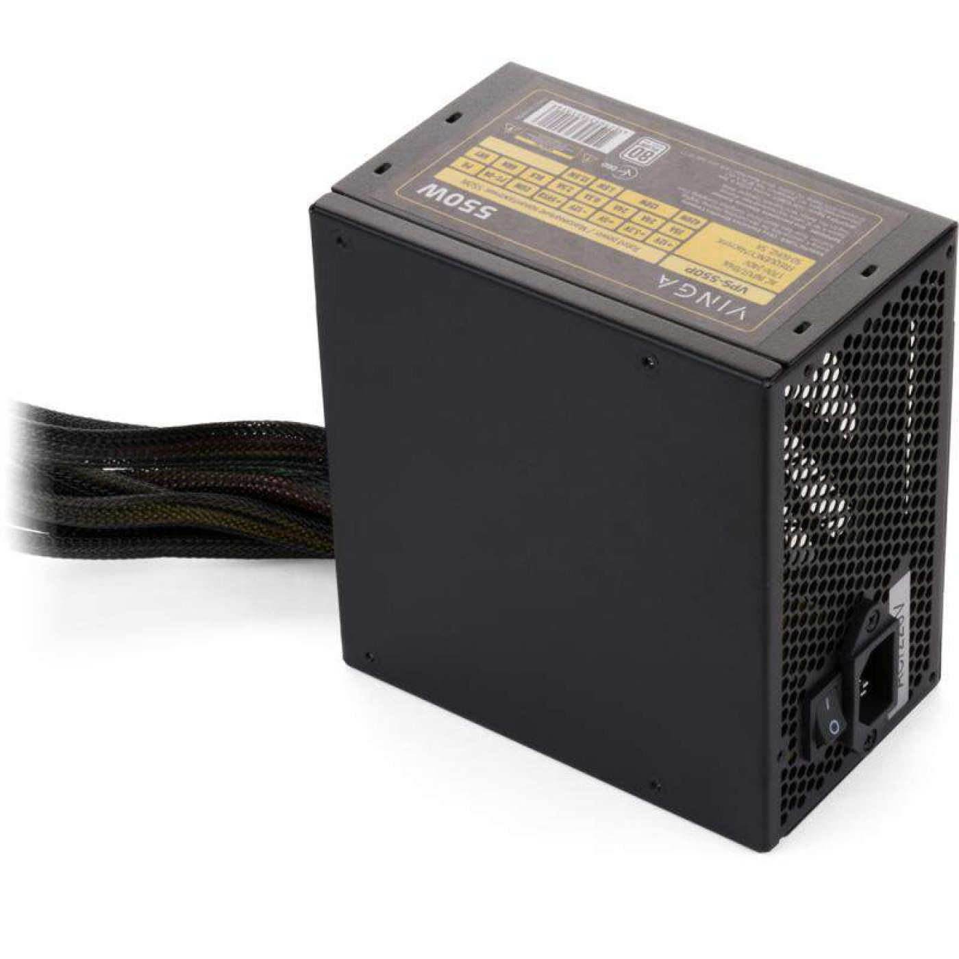 Блок питания Vinga 550W 80+ (VPS-550P) Black