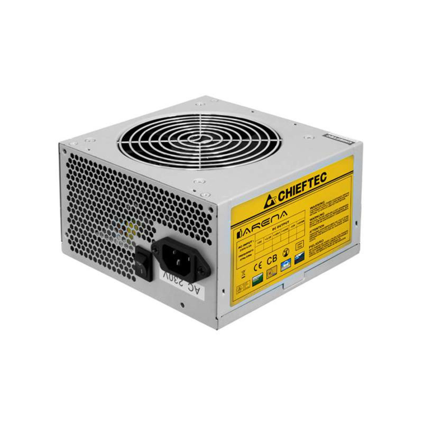 Блок живлення Chieftec 600W (GPA-600S) Silver Б/в