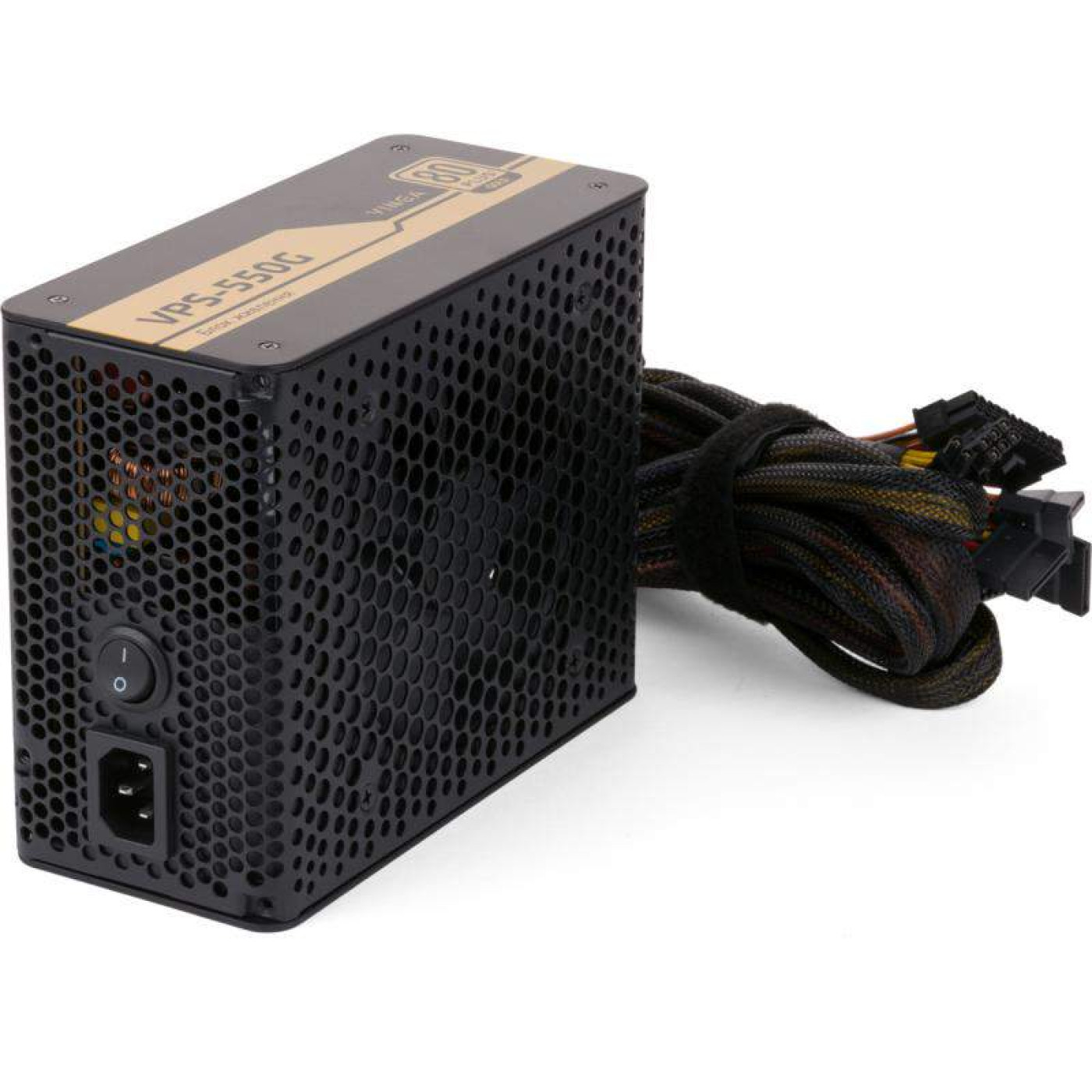 Блок питания Vinga VPS-550G 550W 80+ Gold (VPS-550G) Black