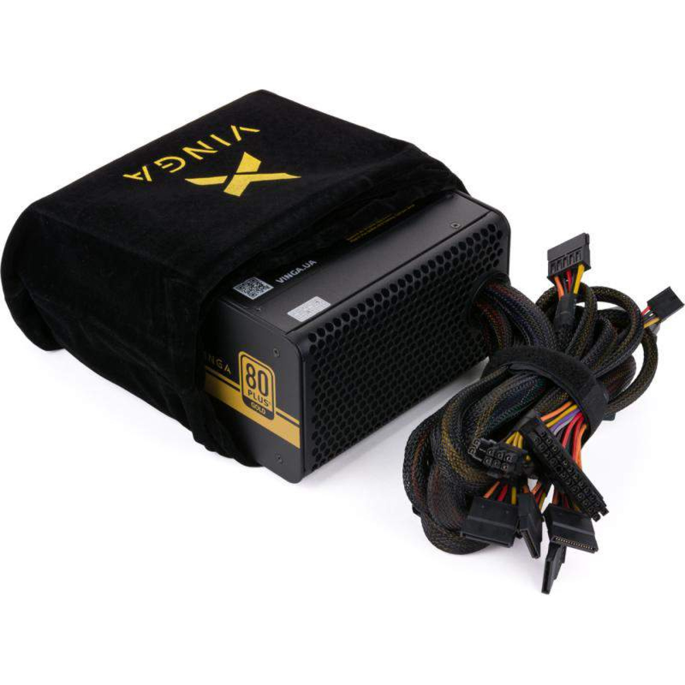 Блок питания Vinga VPS-550G 550W 80+ Gold (VPS-550G) Black