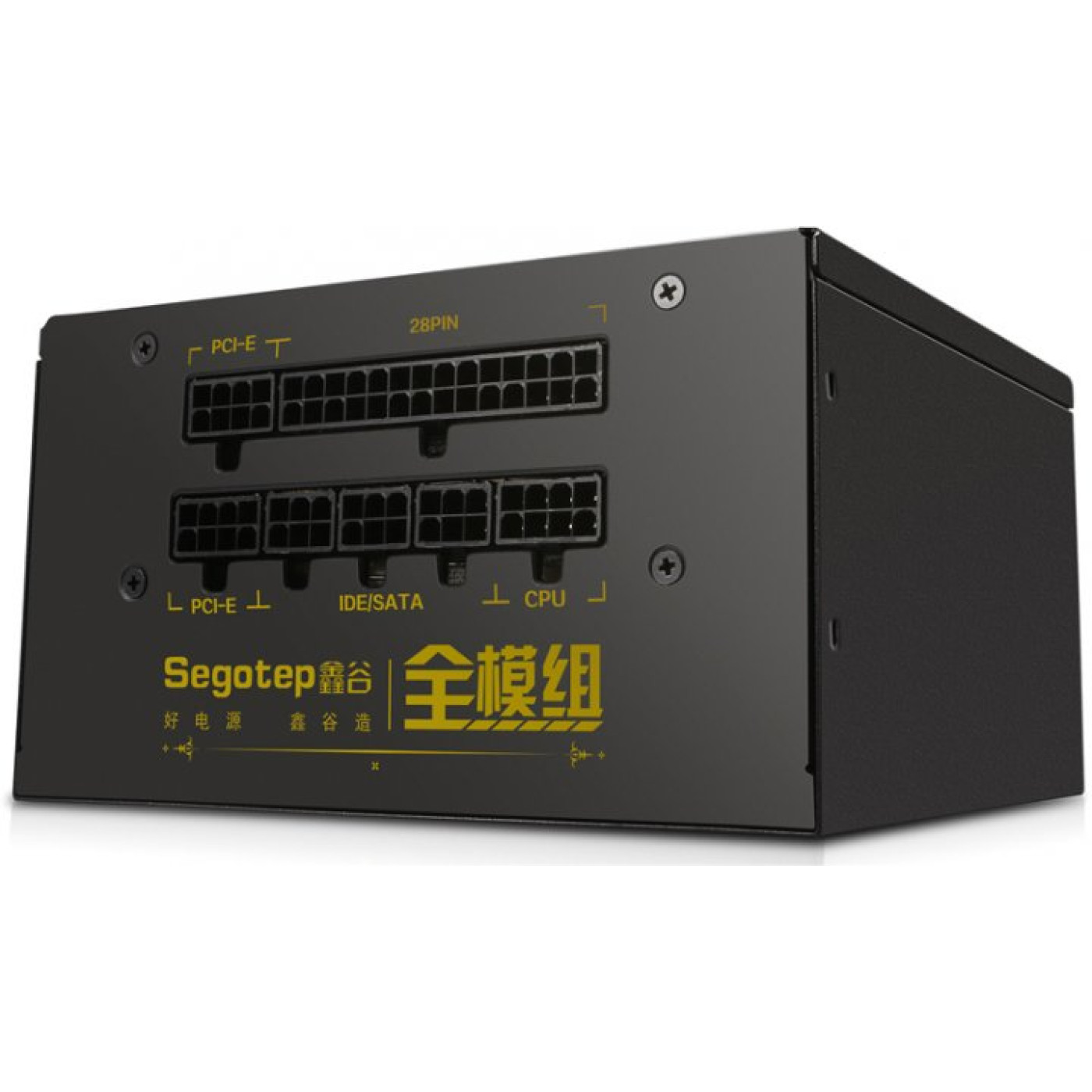 Блок питания Segotep Full modular 650W, 12cm fan (6959371301145) (SG-D650CM) Black
