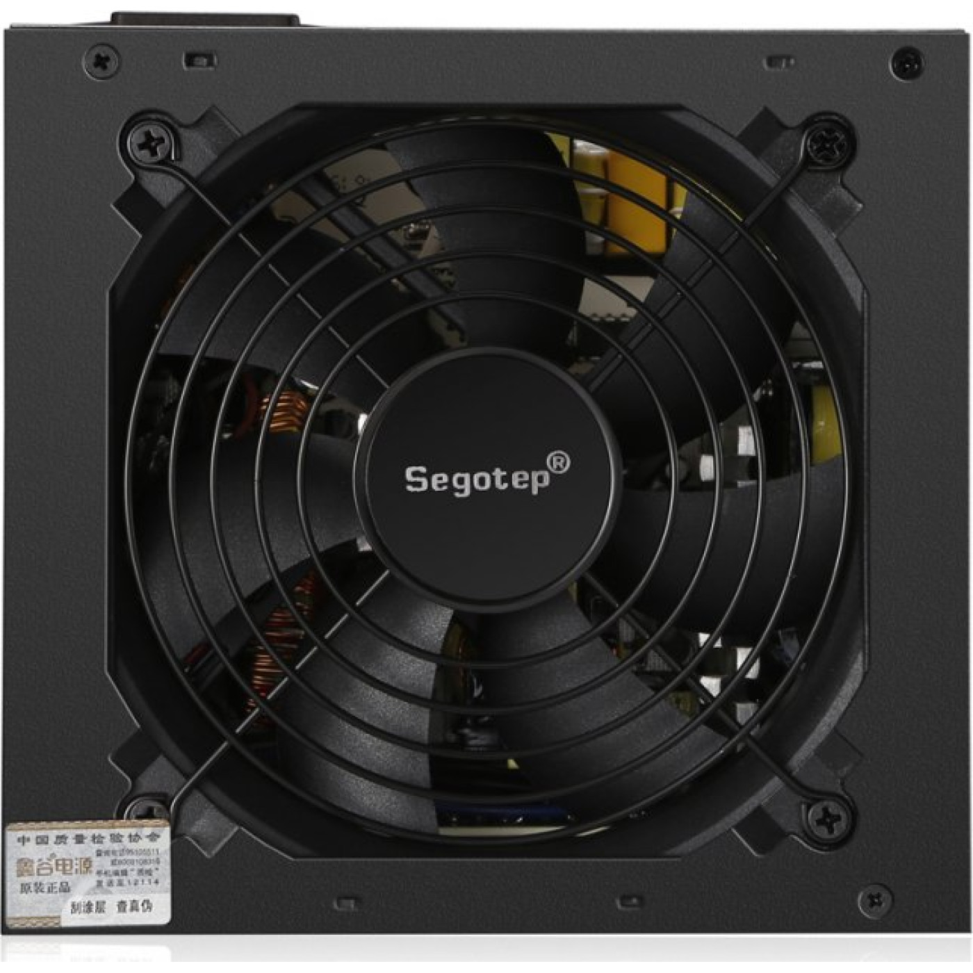 Блок питания Segotep Full modular 650W, 12cm fan (6959371301145) (SG-D650CM) Black