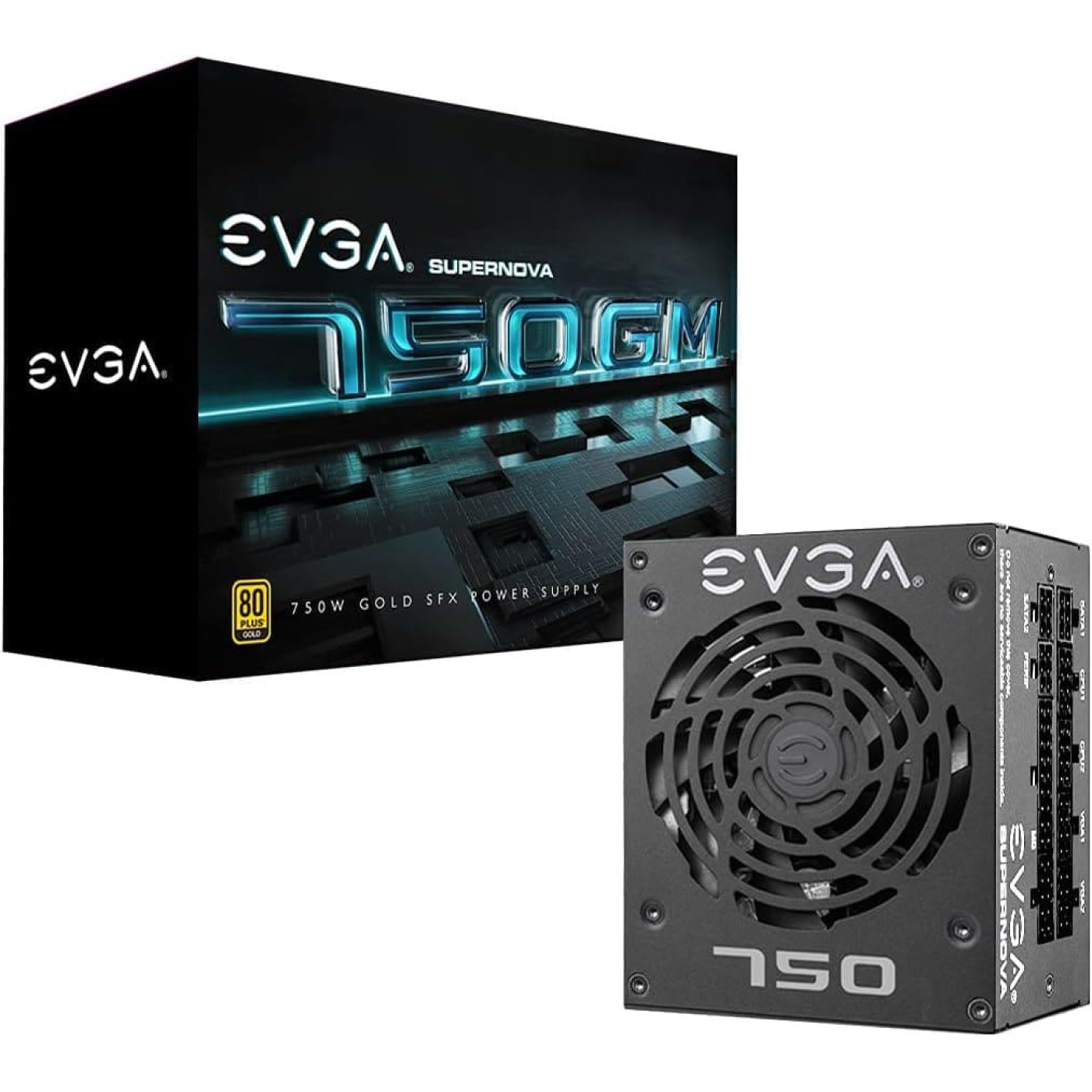 Блок живлення EVGA SuperNOVA 750 GM 750W SFX (123-GM-0750-X1) Б/в