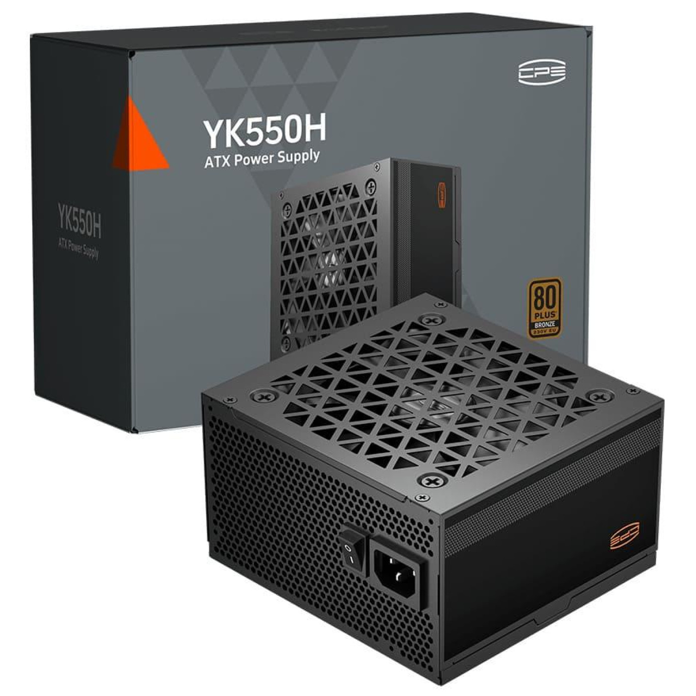 Блок живлення PcCooler YK550H 550W 80+ Bronze (YK550H)