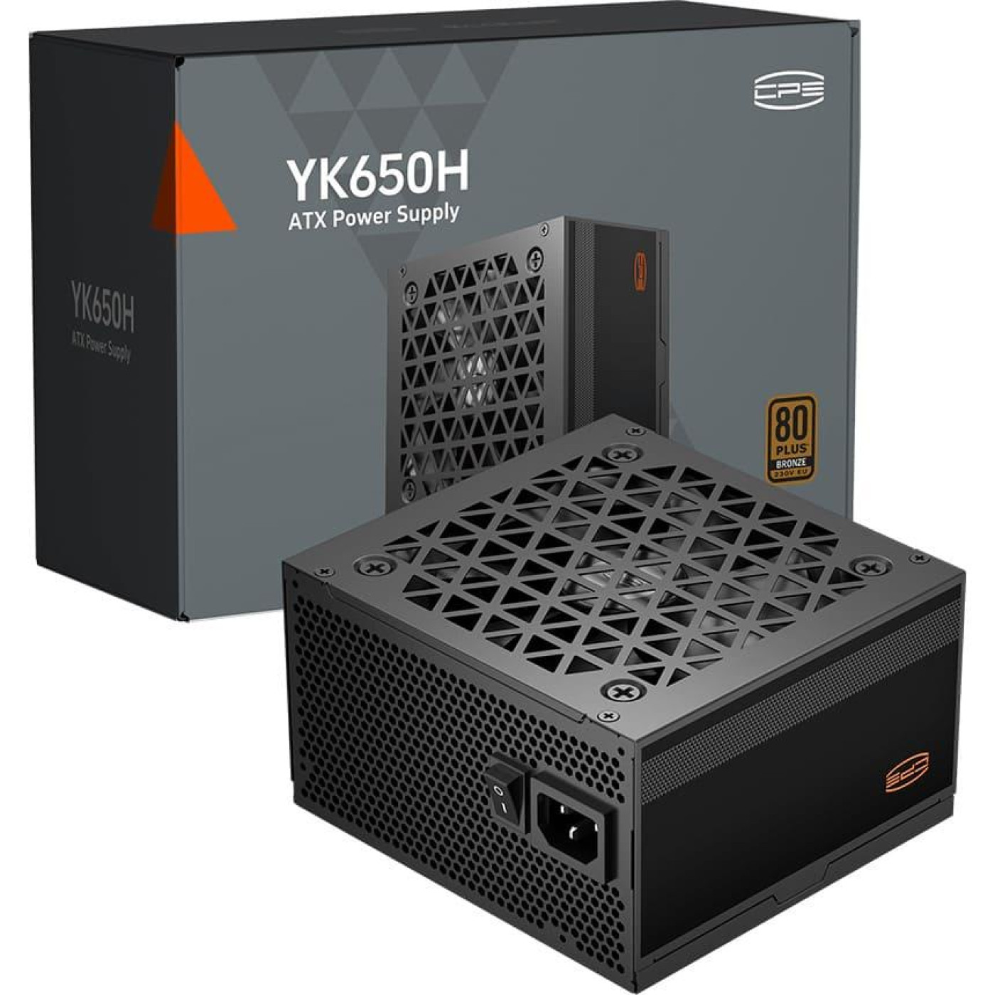 Блок питания PcCooler YK650H 650W 80+Bronze 80+ Bronze (P3-YK650H-B1HWBK1-EU)
