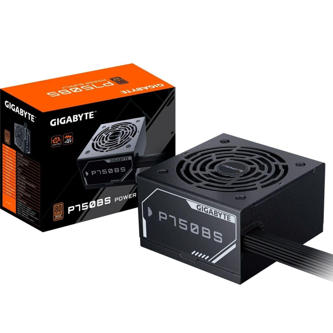 Блок живлення Gigabyte P750BS 750W 80+ Bronze (GP-P750BS)