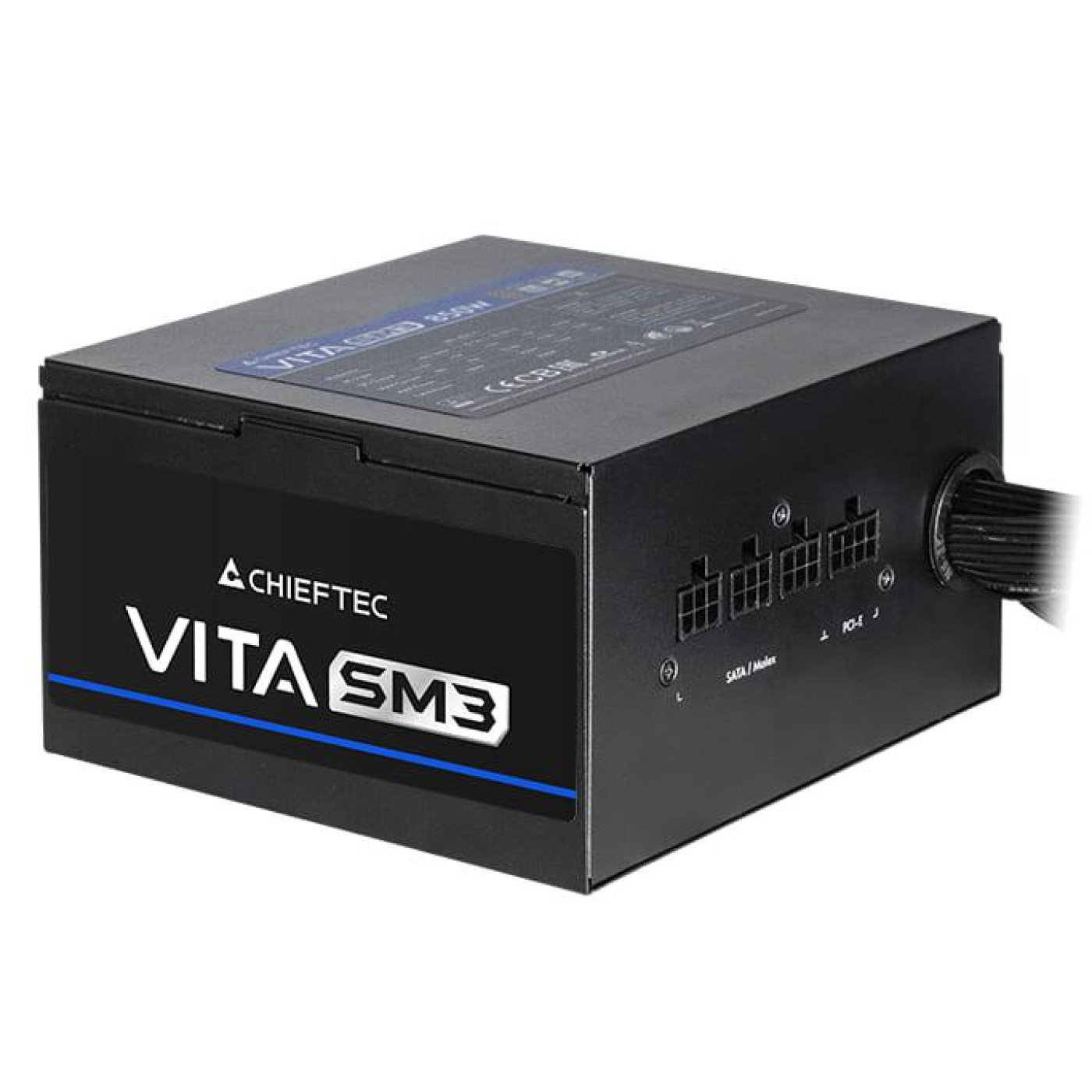 Блок живлення Chieftec Vita SM3 650W ATX 3.1 80+ Bronze (BPX-650-C) Black