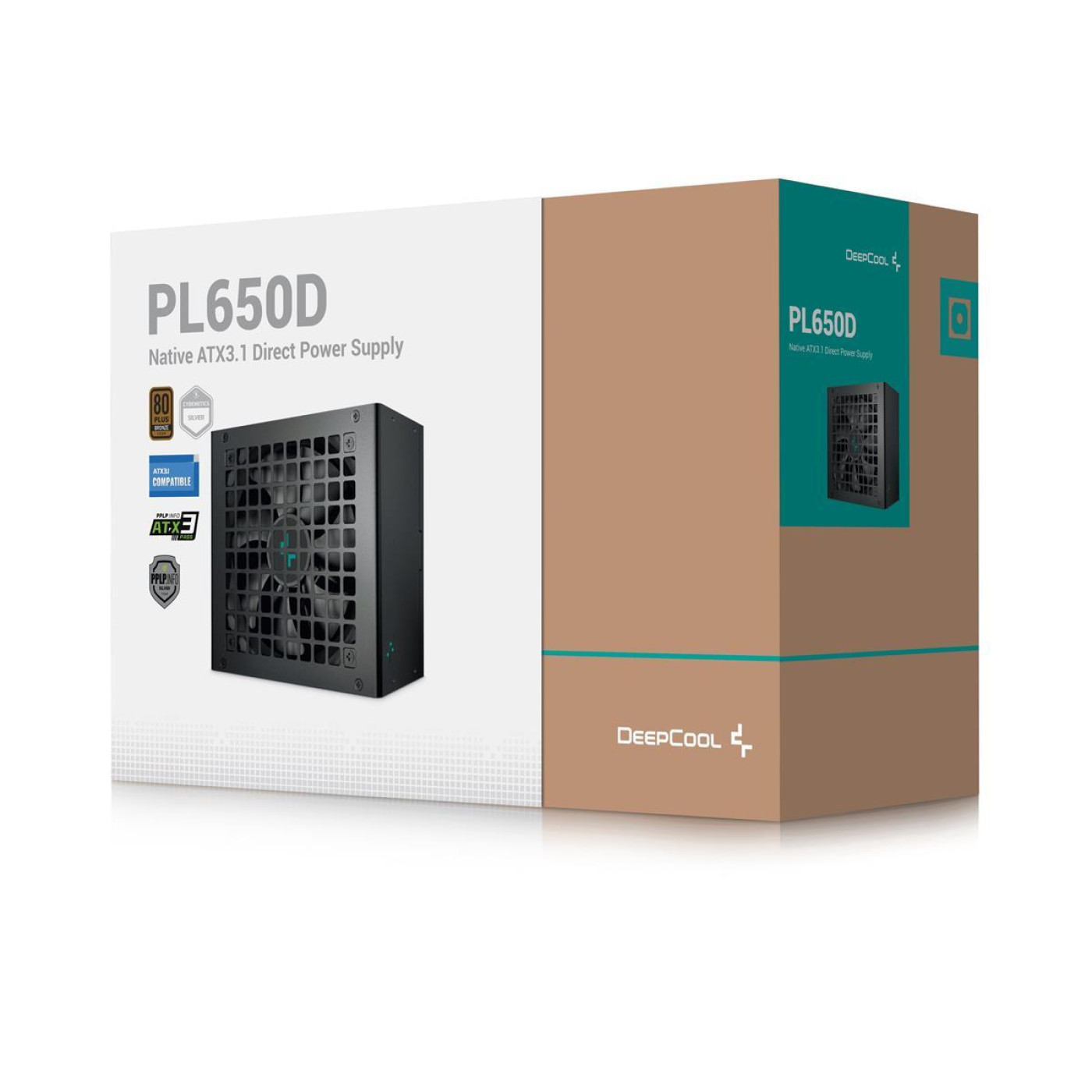 Блок живлення Deepcool PL650D 650W 80+ Bronze (R-PL650D-FC0B-EU-V2)