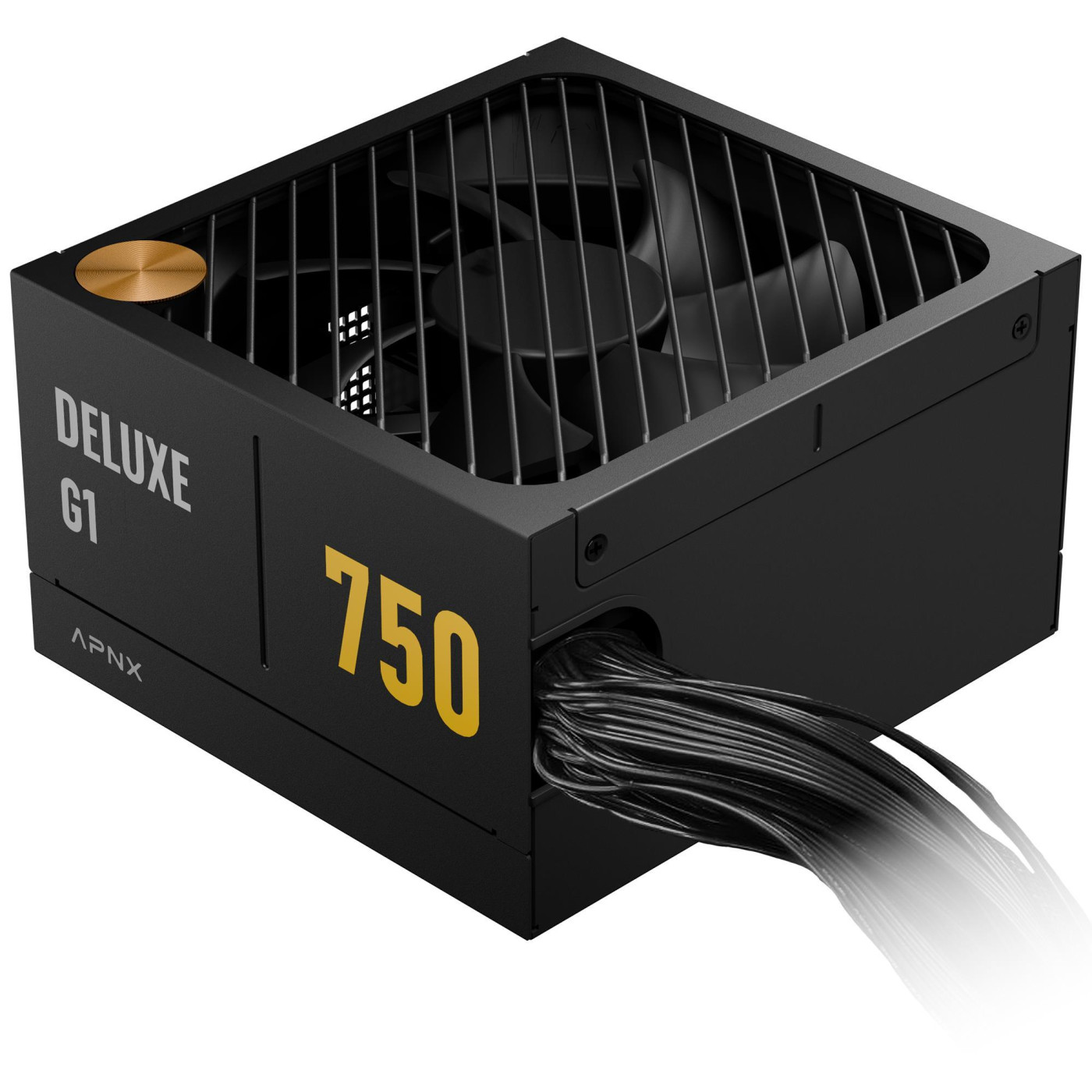 Блок живлення APNX Deluxe G1 750W 80+ Gold (APPG-D175FEC.X1) Black