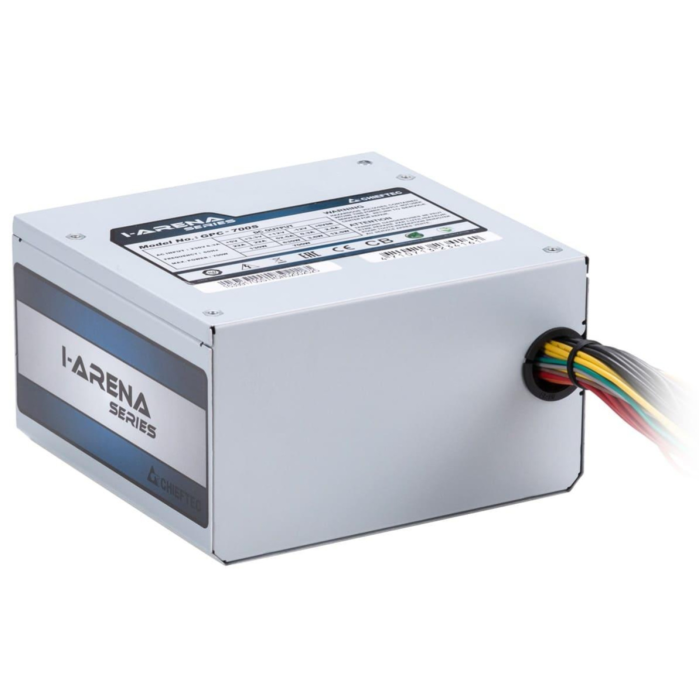 Блок живлення Chieftec iArena 700W GPC-700S (GPC-700S) Silver